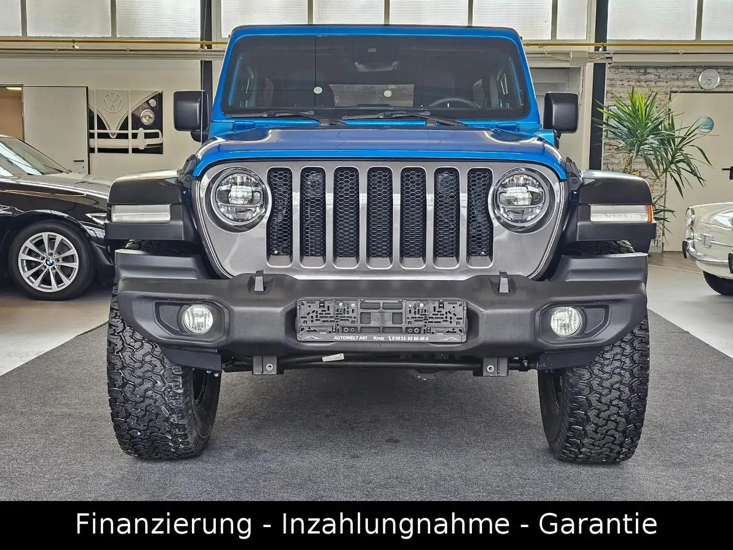 Jeep Wrangler 2.0 4xe Sahara AUTOMATIK+NAVI+LEDER Bleu - 2