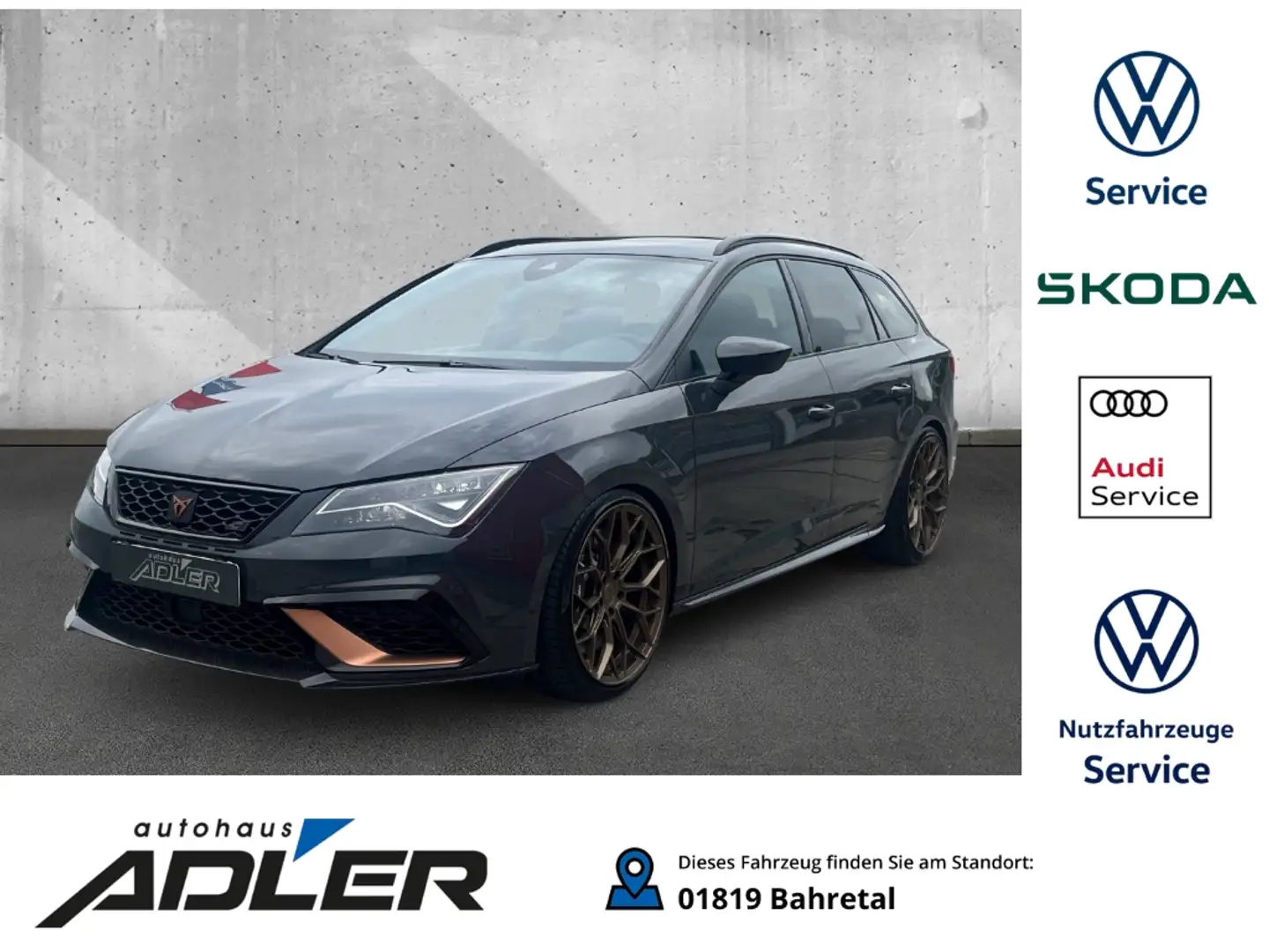 SEAT Leon ST Cupra R 300 4Drive 2.0 TSI EU6d-T crna - 1