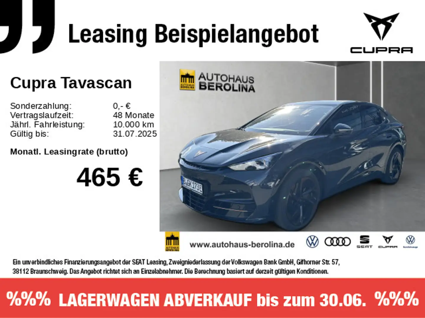 CUPRA Tavascan Endurance *MATRIX*Glasdach*HuD*ACC*SHZ* Grijs - 1