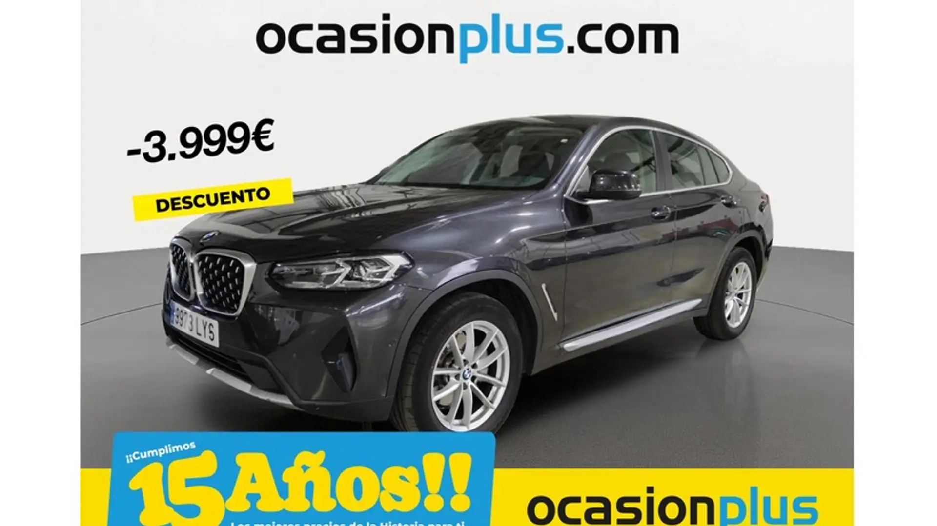 BMW X4 xDrive 20dA xLine Gris - 1