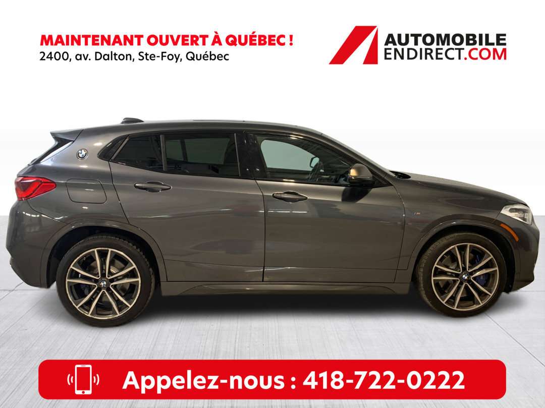 2020 BMW X2 M35i AWD Mags Cuir Toit Pano Sièges Chauffants Cam