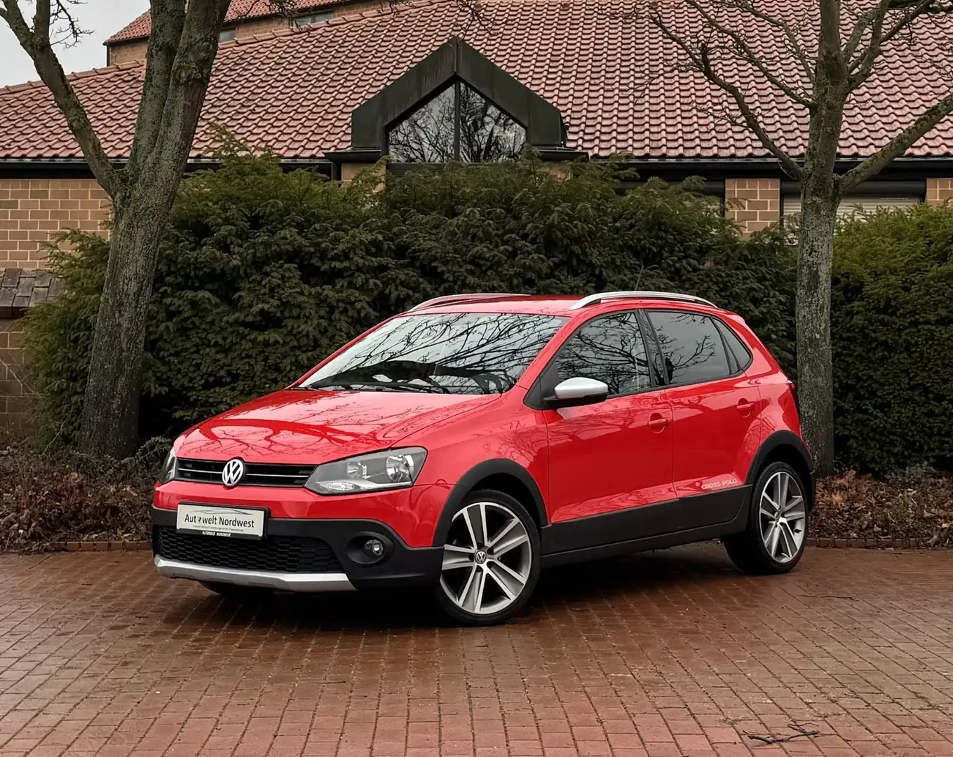 Volkswagen Polo V CrossPolo|TFL|PDC|Shzg|Klima|Temp|AUX! Rot - 1