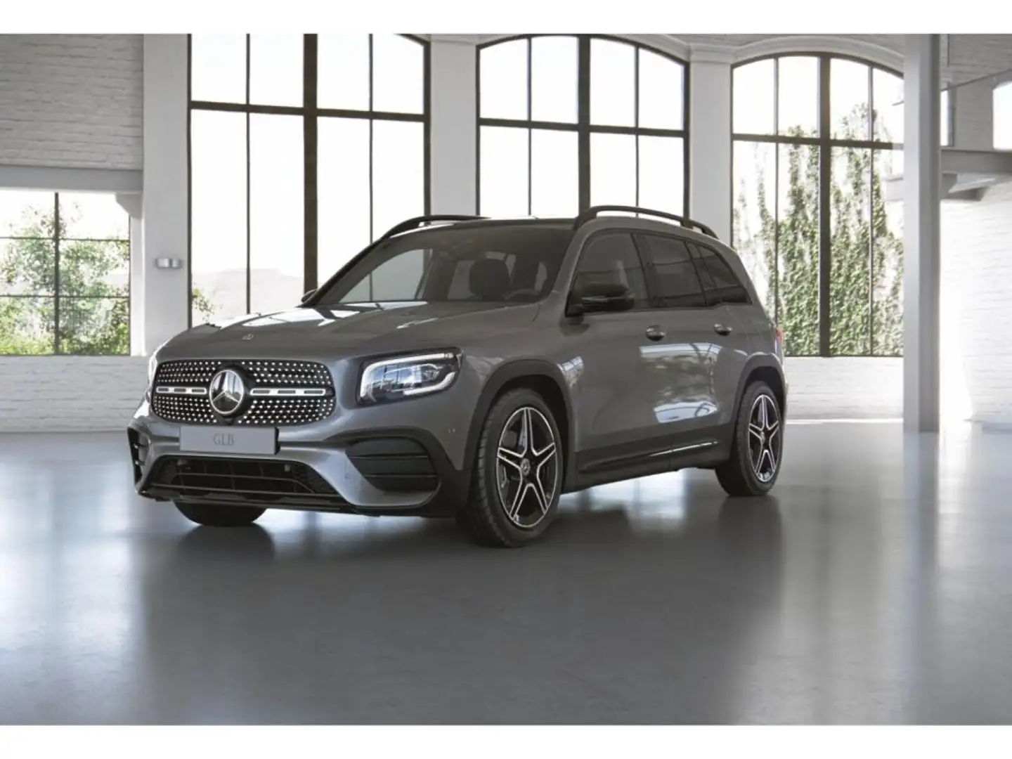 Mercedes-Benz GLB 200 4MATIC +Perf-AGA+AMG+MBUX+LED+Wide+Pano Grau - 1