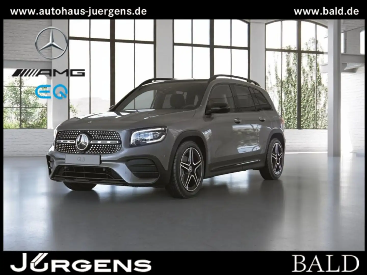 Mercedes-Benz GLB 200 4M AMG/Wide/LED/Pano/AHK/Easy/Night/19" Grau - 2
