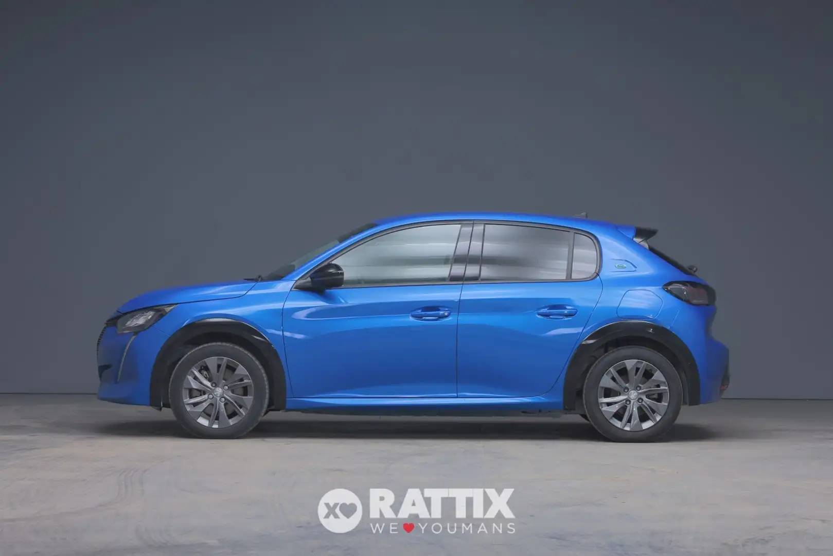 Peugeot e-208 motore elettrico 100kW Allure Pack Blauw - 2