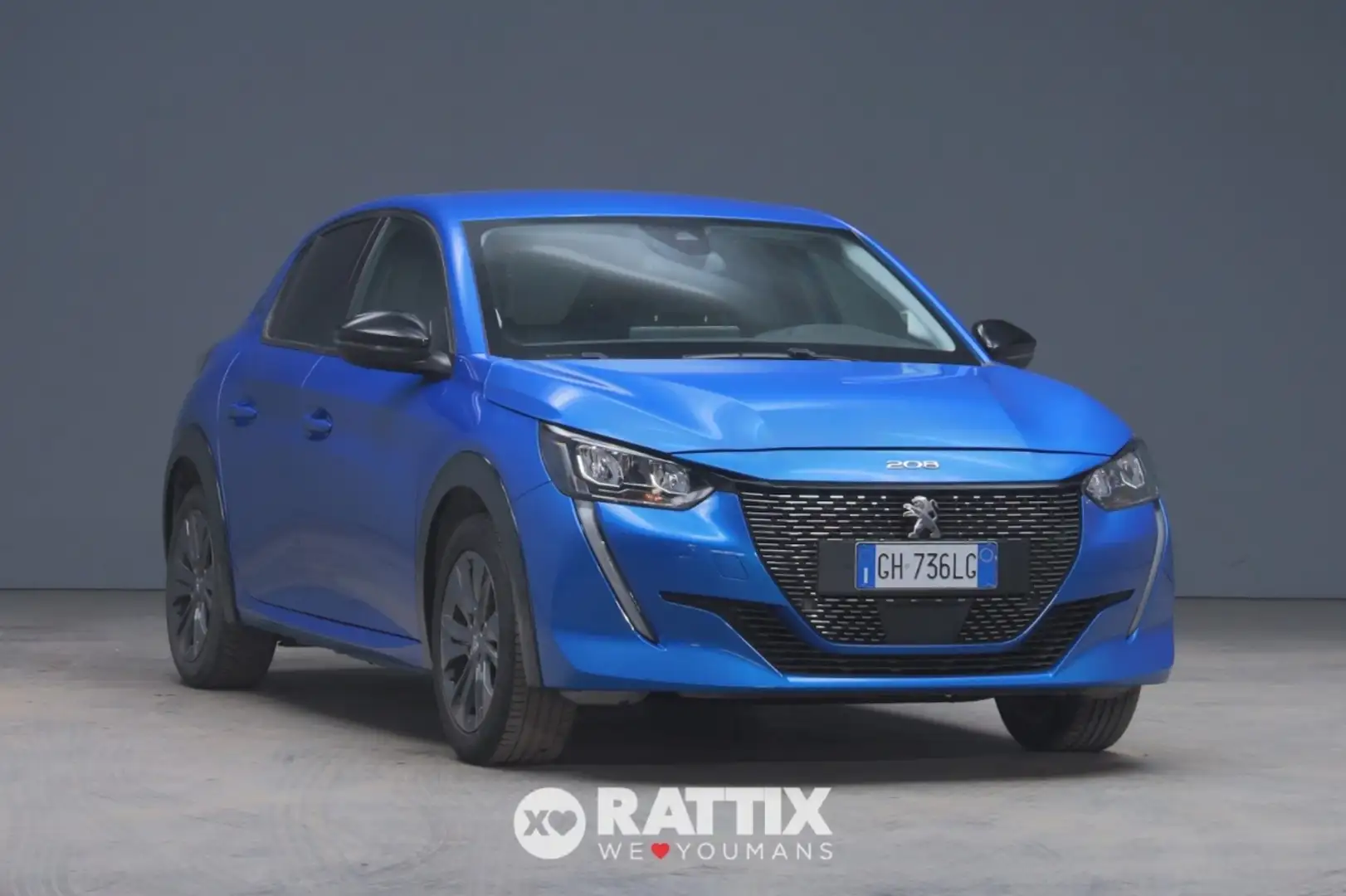 Peugeot e-208 motore elettrico 100kW Allure Pack Blauw - 1