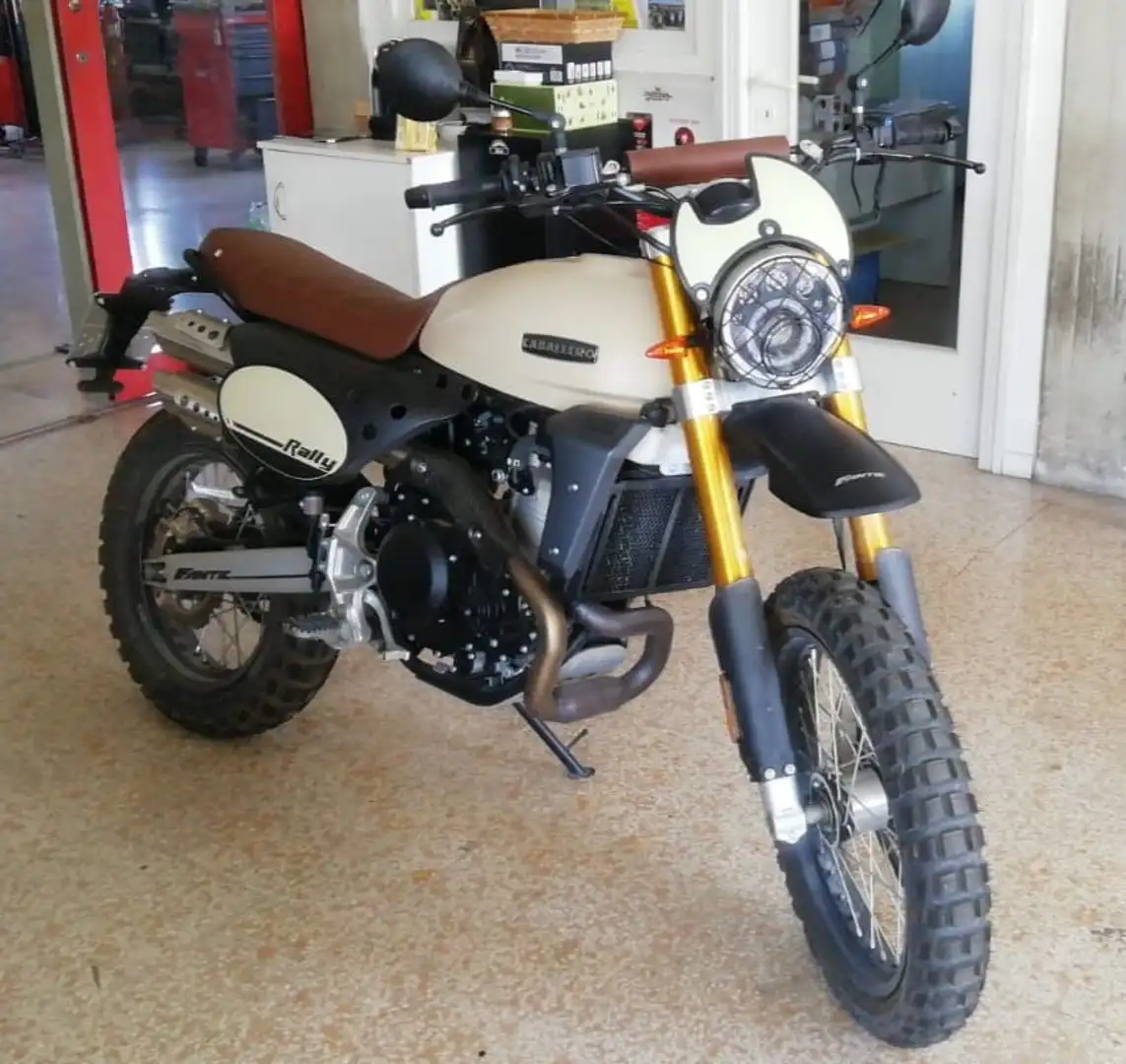 Fantic Caballero 500 RALLY Bej - 1