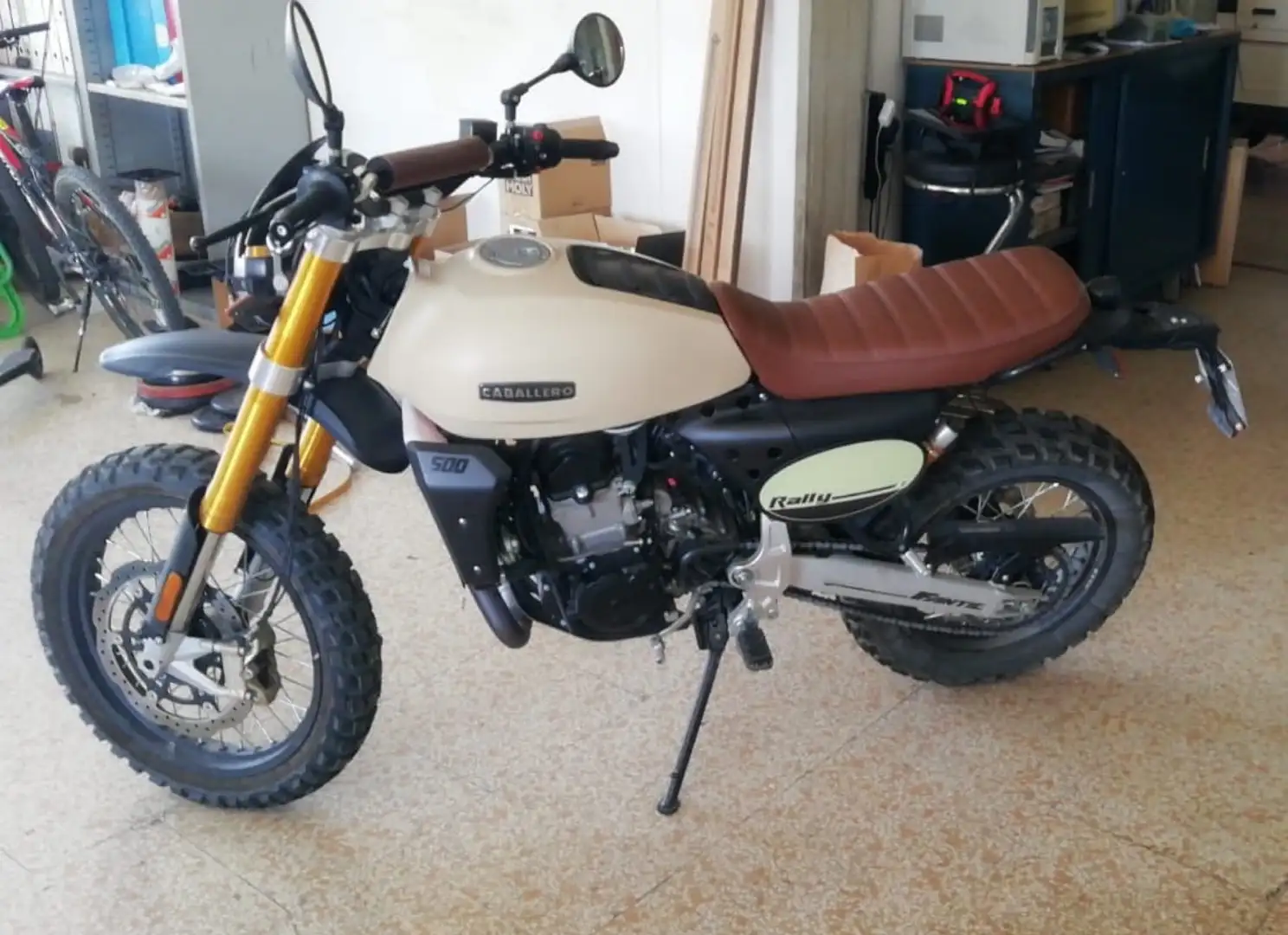 Fantic Caballero 500 RALLY Bej - 2