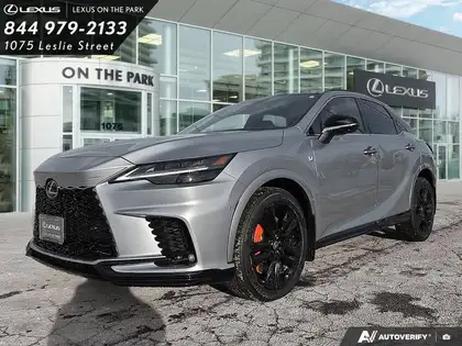 Silver 2026 Lexus RX SUV / Crossover 8-Speed Automatic