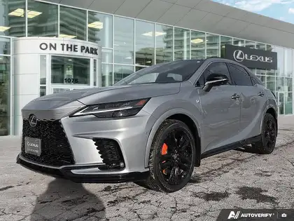 Silver 2026 Lexus RX SUV / Crossover 8-Speed Automatic