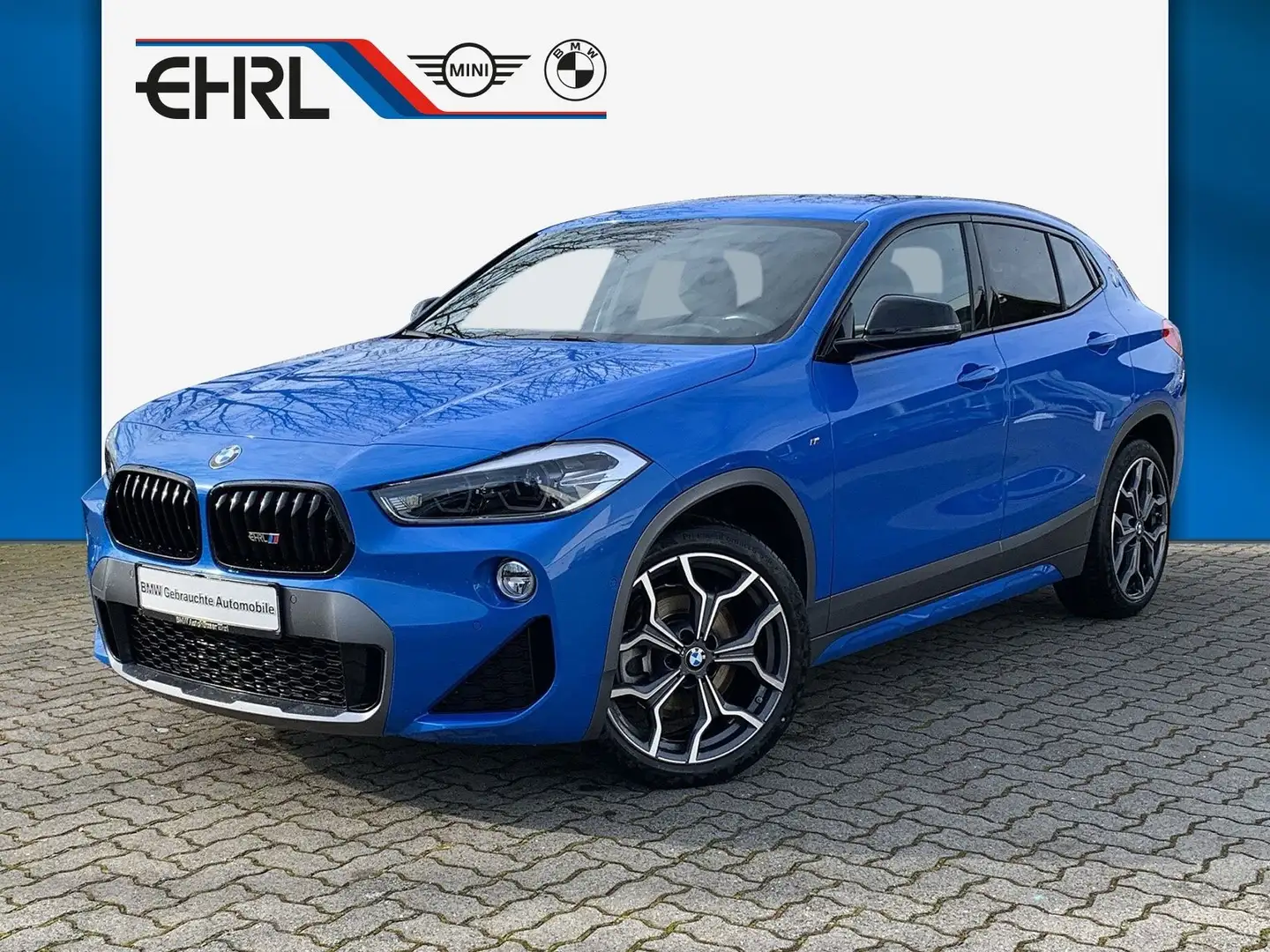 BMW X2 xDrive20i M Sport X AUT LED NAVI SHZ PDC Bleu - 1