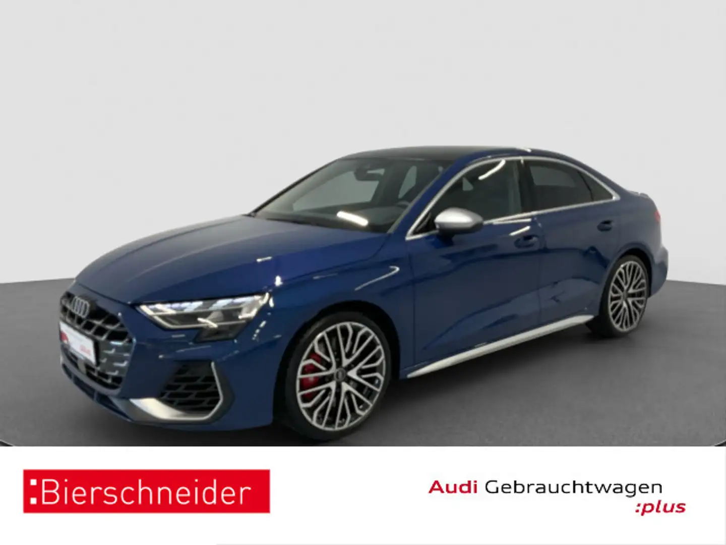 Audi S3 Lim TFSI qu 19 AKRA MATRIX PANO HuD Blau - 1