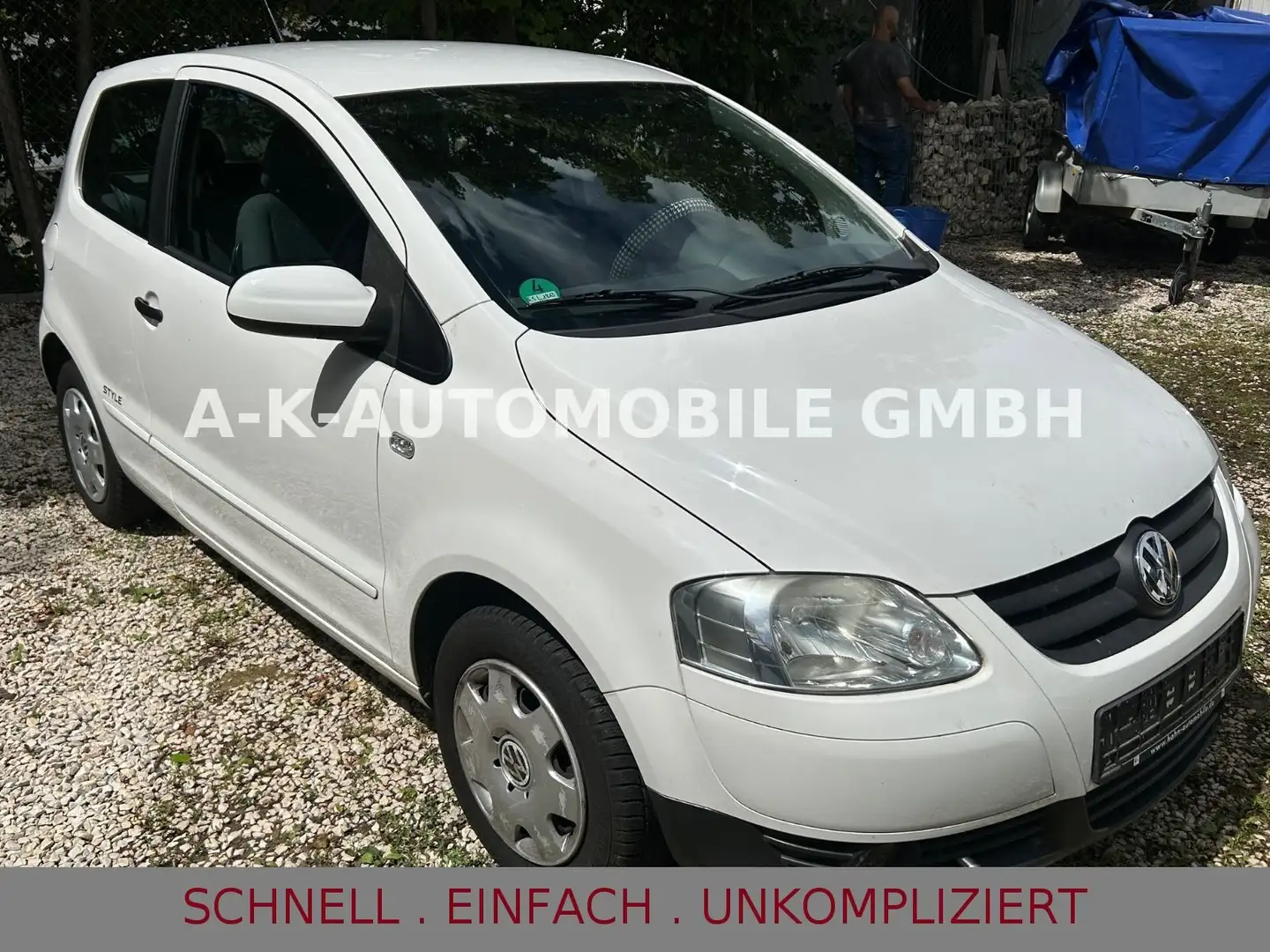 Volkswagen Fox Style*KLIMA*(BESCHÄDIGT)* Blanc - 2