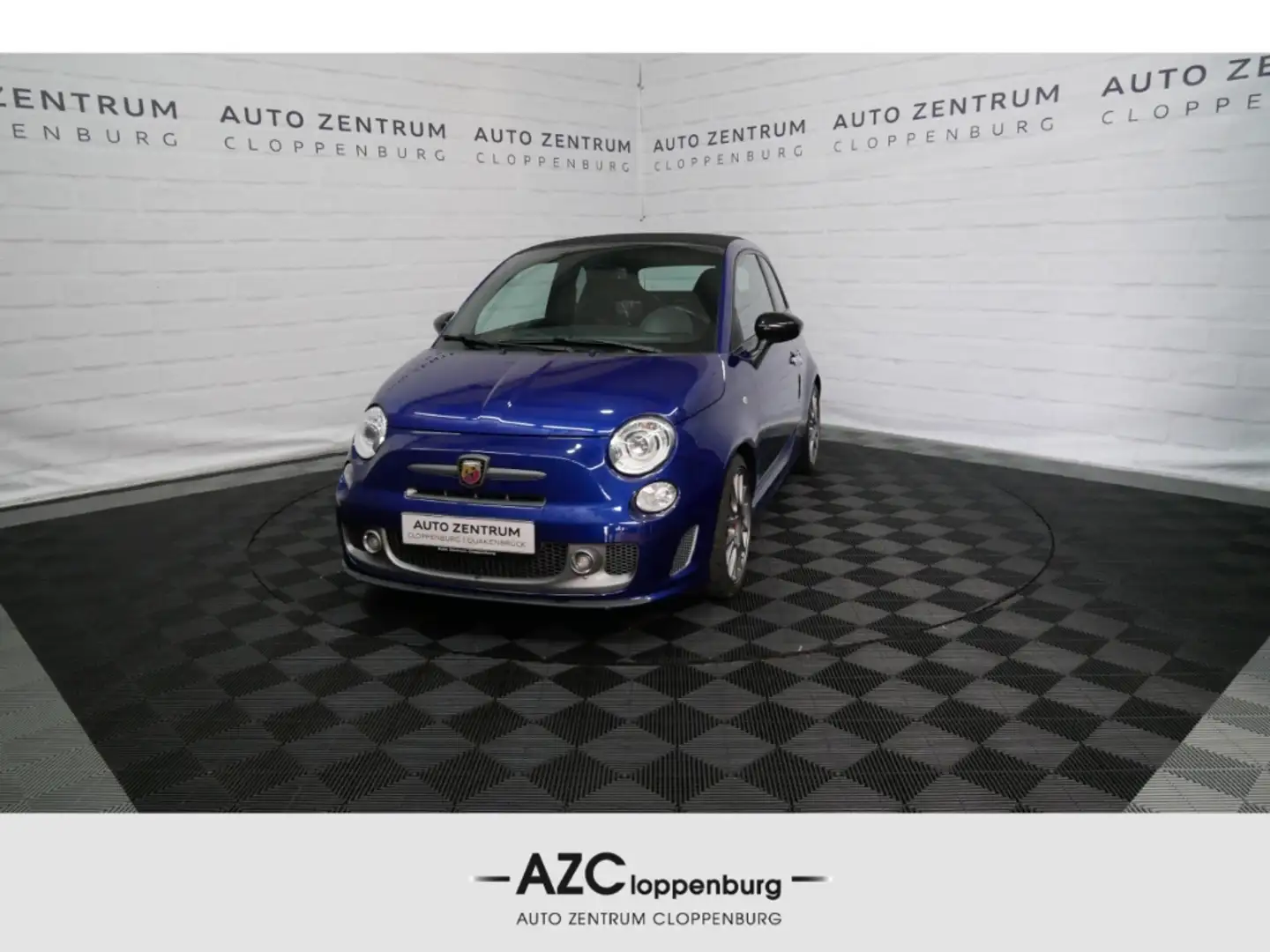 Abarth 595C Cabrio 595 C Competizione Xenon+PDC+17'' Blau - 1