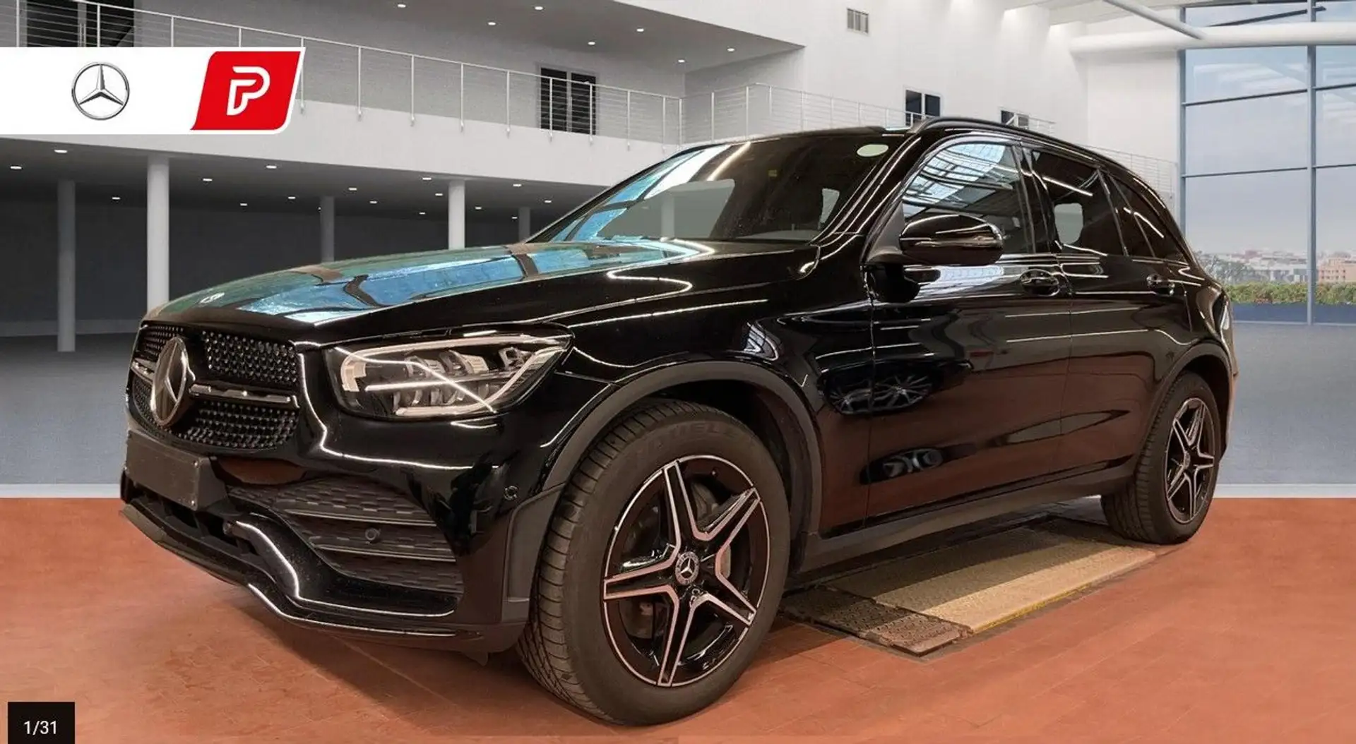 Mercedes-Benz GLC 300 d 4Matic AMG-LINE*R-CAM*AHK*VIRTUAL* Black - 1
