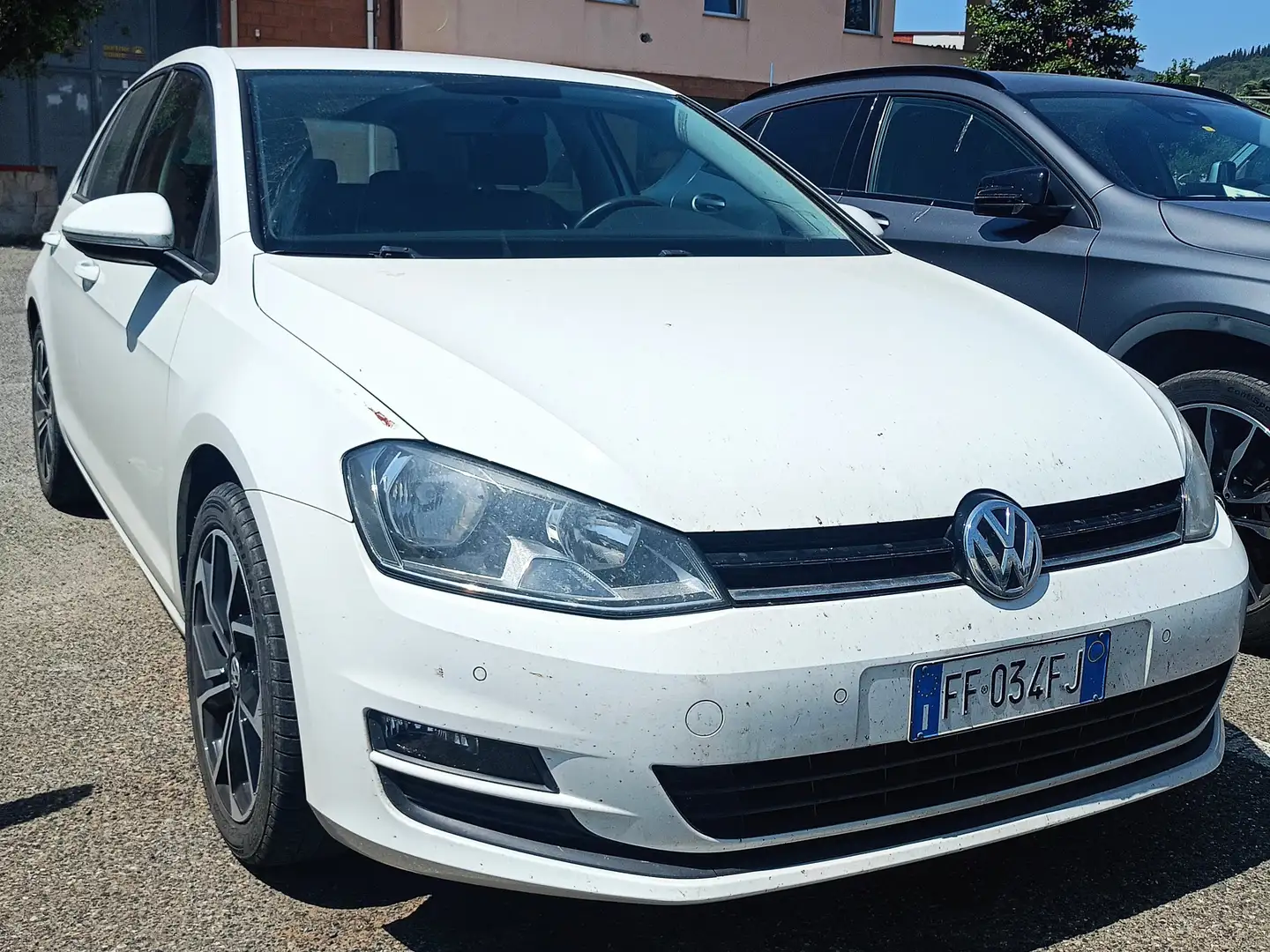 Volkswagen Golf Golf VII 2016 5p 1.6 tdi Trendline 90cv E6 Bianco - 2