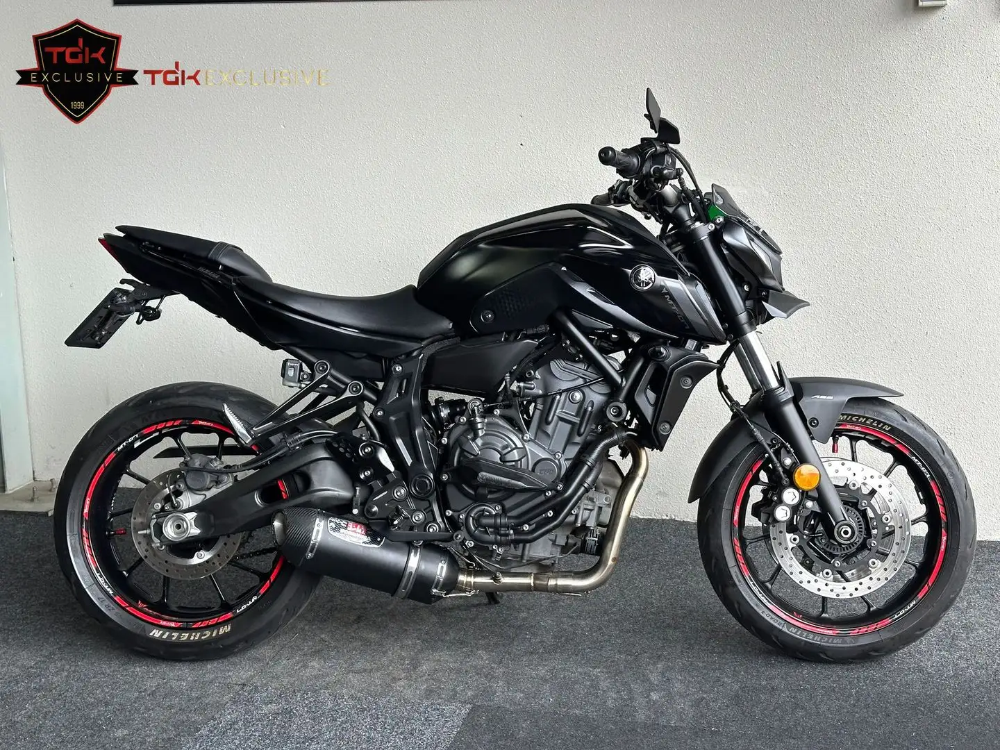 Yamaha MT-07 ABS Zwart - 2