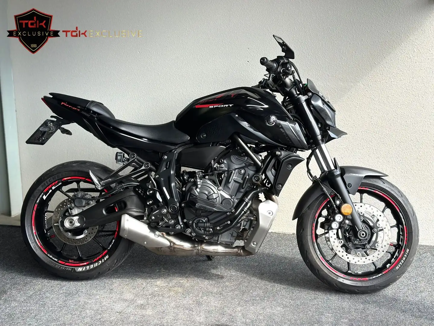 Yamaha MT-07 Zwart - 2