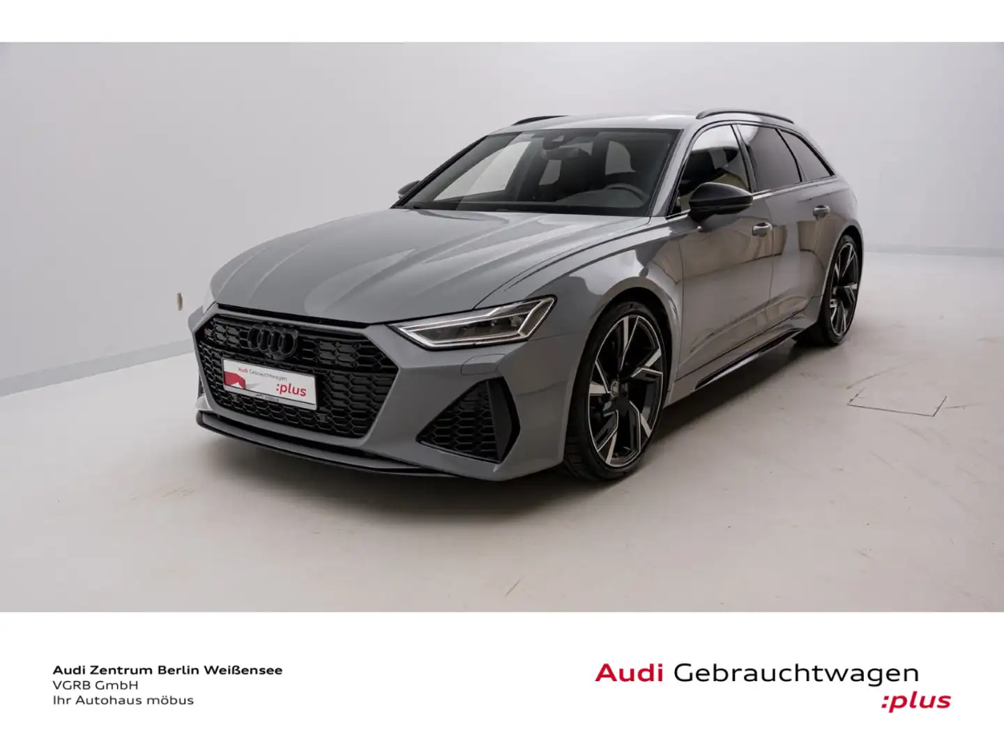 Audi RS6 4.0 TFSI TIPT*QUA*NAVI*RFK*RS-PAKET** Gris - 2