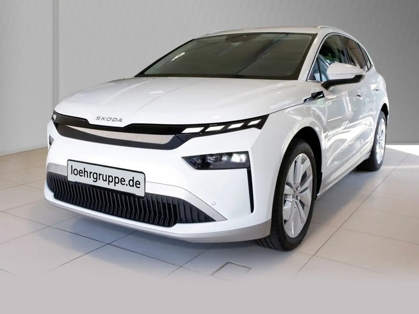 Skoda Enyaq 85x Blanc - 2