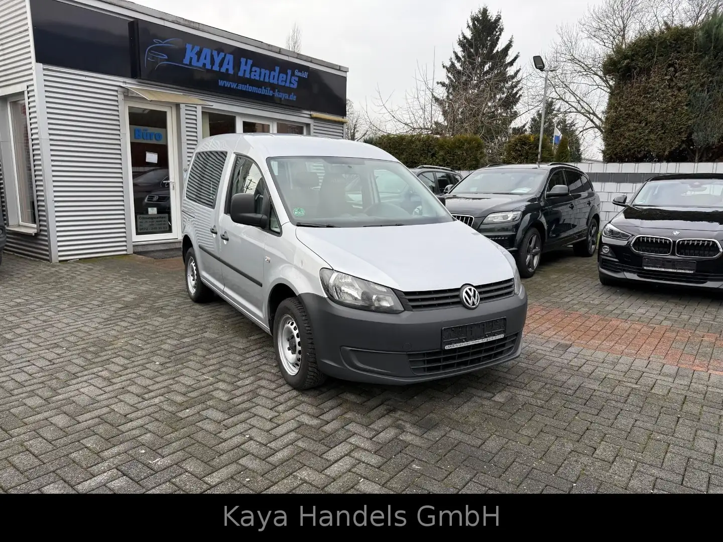 Volkswagen Caddy 1.6 TDI 5-Sitzer/Klima/Navi/2.Hd Silber - 1