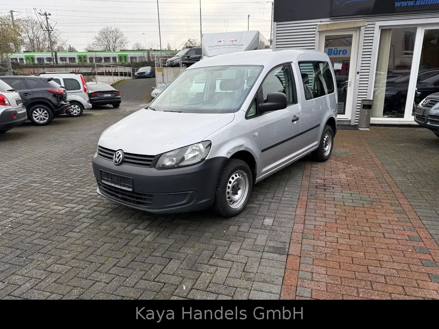 Volkswagen Caddy 1.6 TDI 5-Sitzer/Klima/Navi/2.Hd Silber - 2