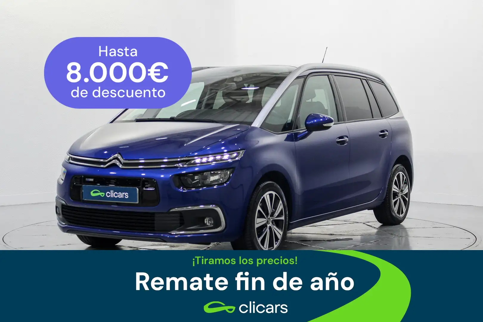 Citroen C4 Grand Picasso 1.2 PureTech S&S Feel 130 Bleu - 1