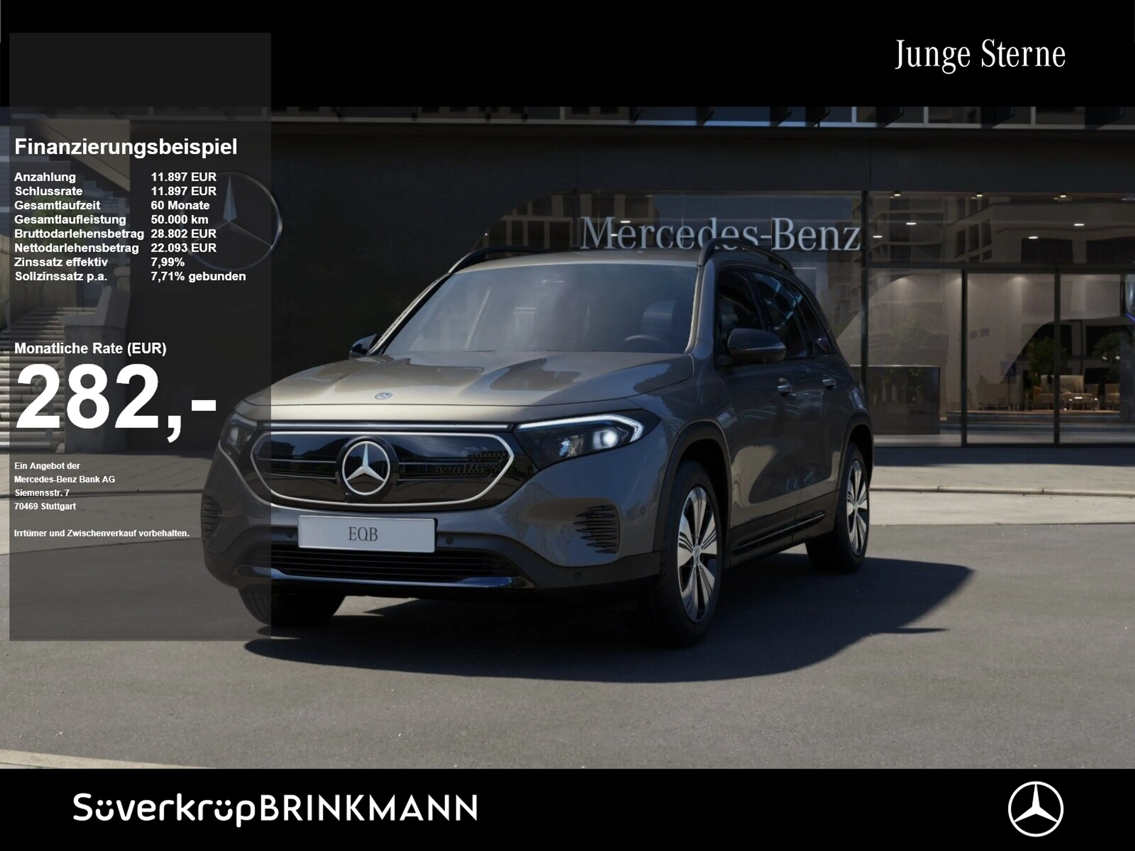 Mercedes-Benz EQB 250 BURM NIGHT PROGRESSIVE 360 KAMERA SPUR