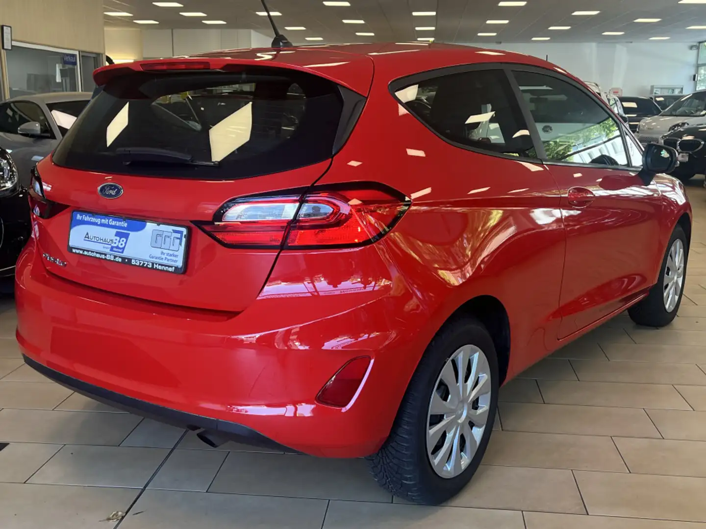 Ford Fiesta LED*Temp. Lim*Klima*Euro 6d-TEMP*I-Hand Red - 2