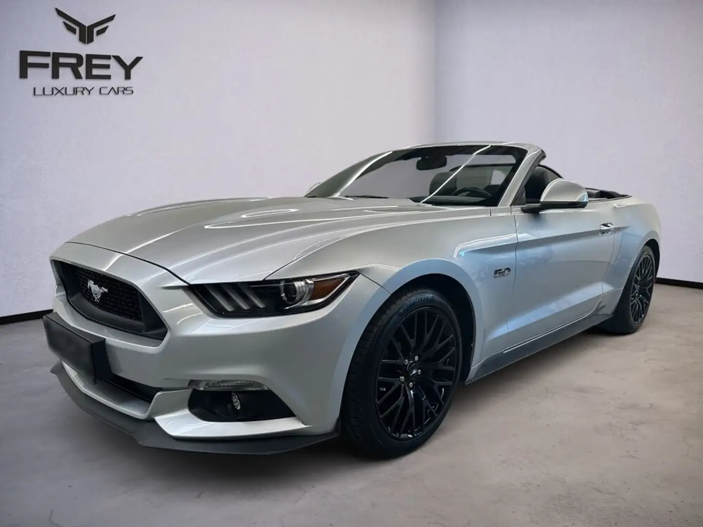 Ford Mustang Convertible GT / Bright-Silber (Metallic) Silber - 1