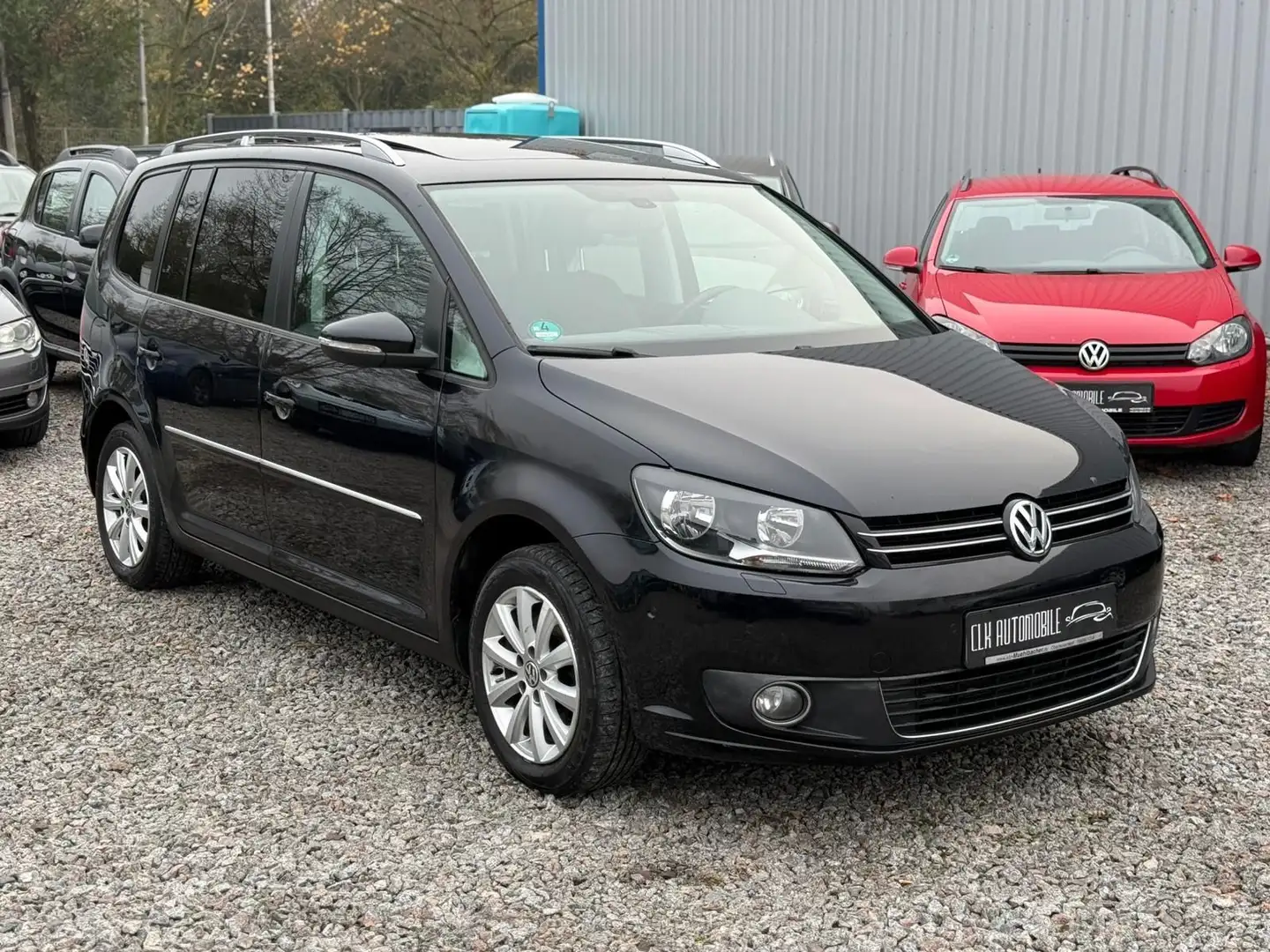 Volkswagen Touran 2.0 TDI Highline+7SITZER+NAVI+PANO+KAMERA Noir - 2