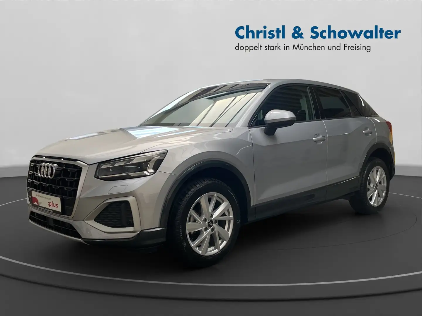 Audi Q2 35 TFSI S tronic MATRIX NAVI AHK SHZ Silber - 2