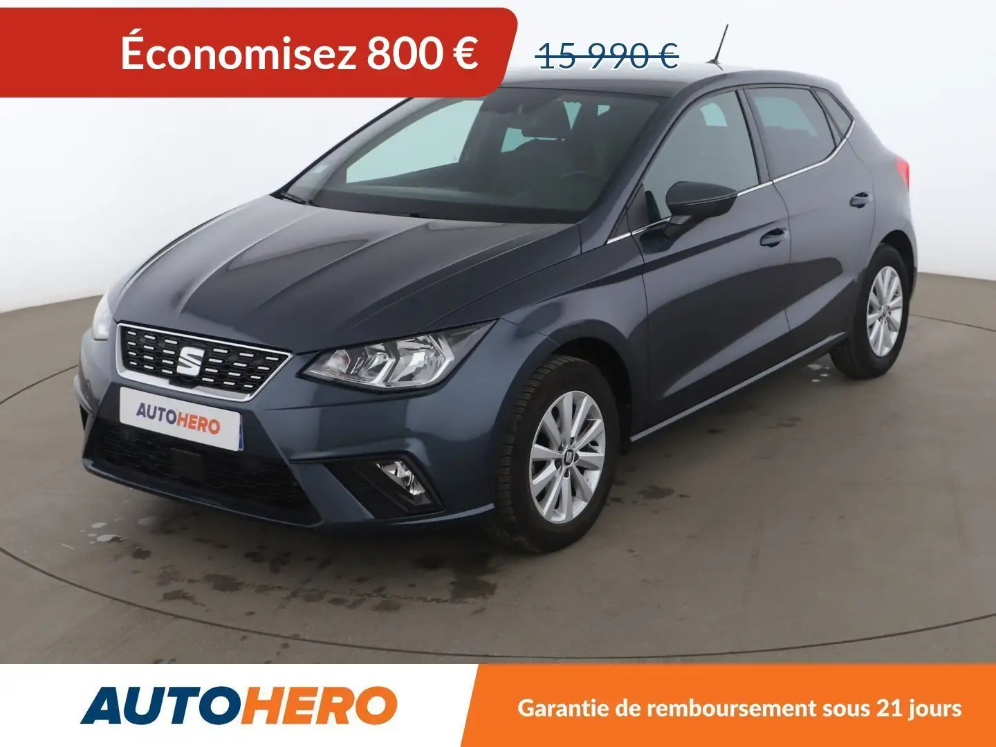 SEAT Ibiza 1.0 EcoTSI XCellence DSG7 Gris - 1
