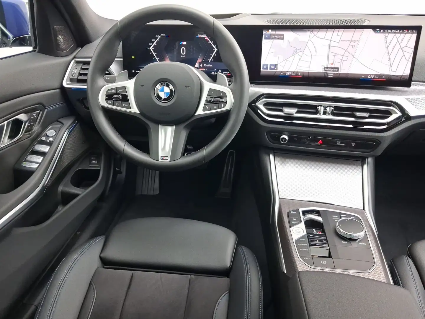 BMW 330 i Lim M Sportpaket LED Navi HarKar ParkAs Blau - 2