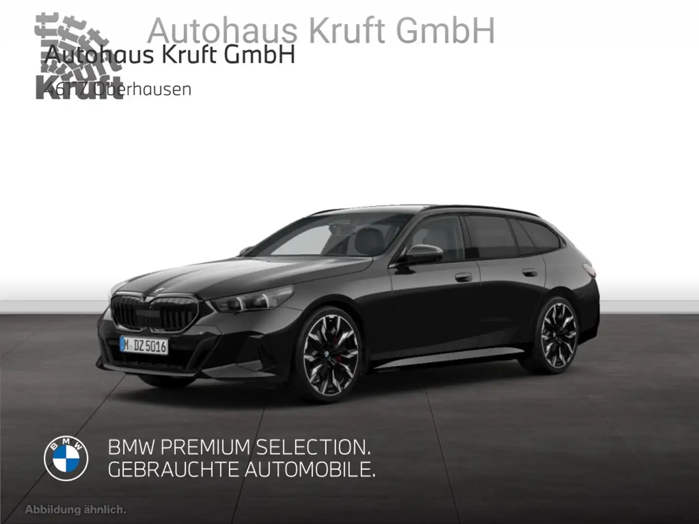 BMW 520 d Touring M SPORT PRO+PANO+AHK+DAP+PAP+B&W Schwarz - 2