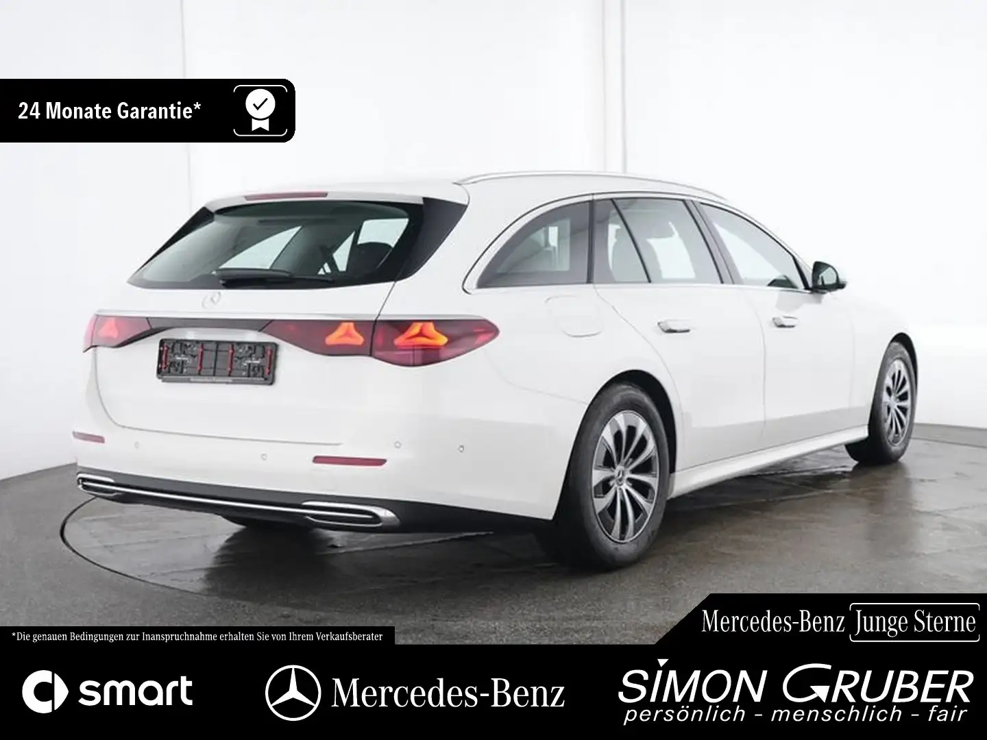 Mercedes-Benz E 220 T d Ava MBUX Digital AHK Kamera Memory 360 Weiß - 2