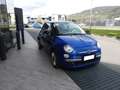 Fiat 500 1.2 69CV LOUNGE - PER NEOPATENTATI(2009) Bleu - thumbnail 2