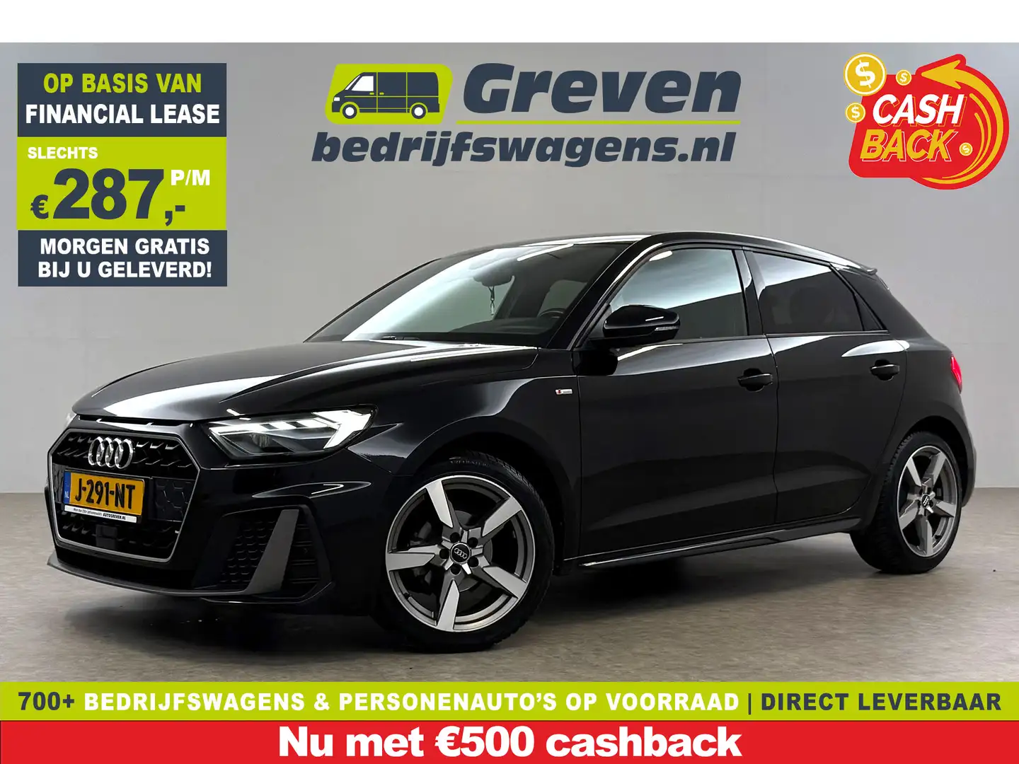 Audi A1 25 TFSI S-line | Virtual | Carplay | Cruise | Park Negro - 1