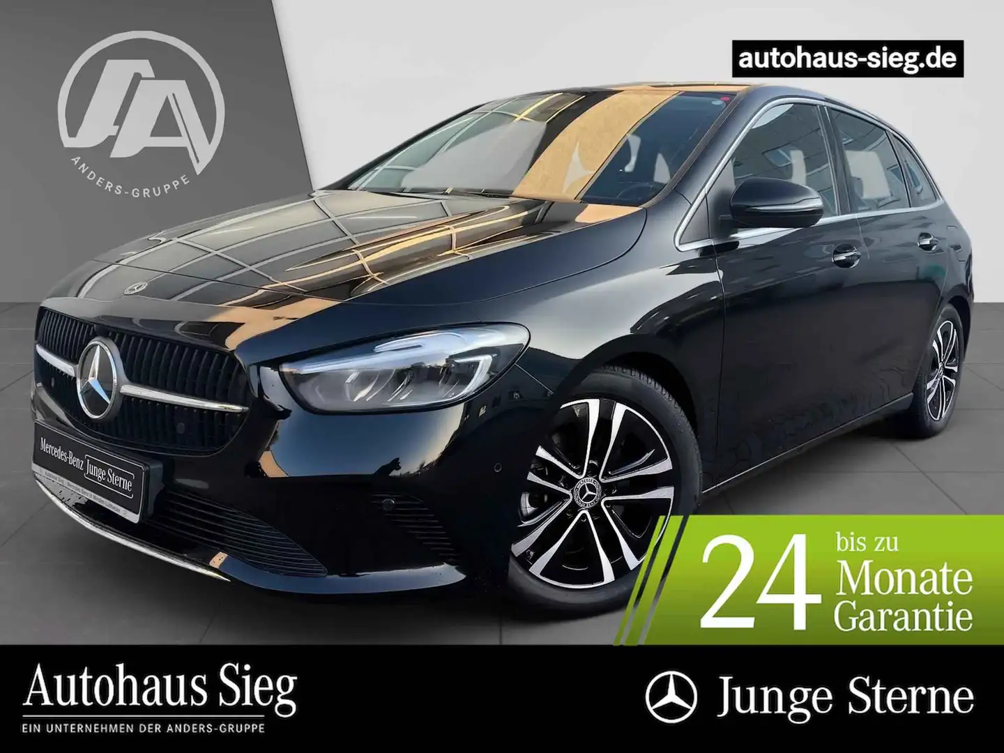 Mercedes-Benz B 180 Progressive+LED+AHK+Navi+Kam.+el. Heckklap Schwarz - 1