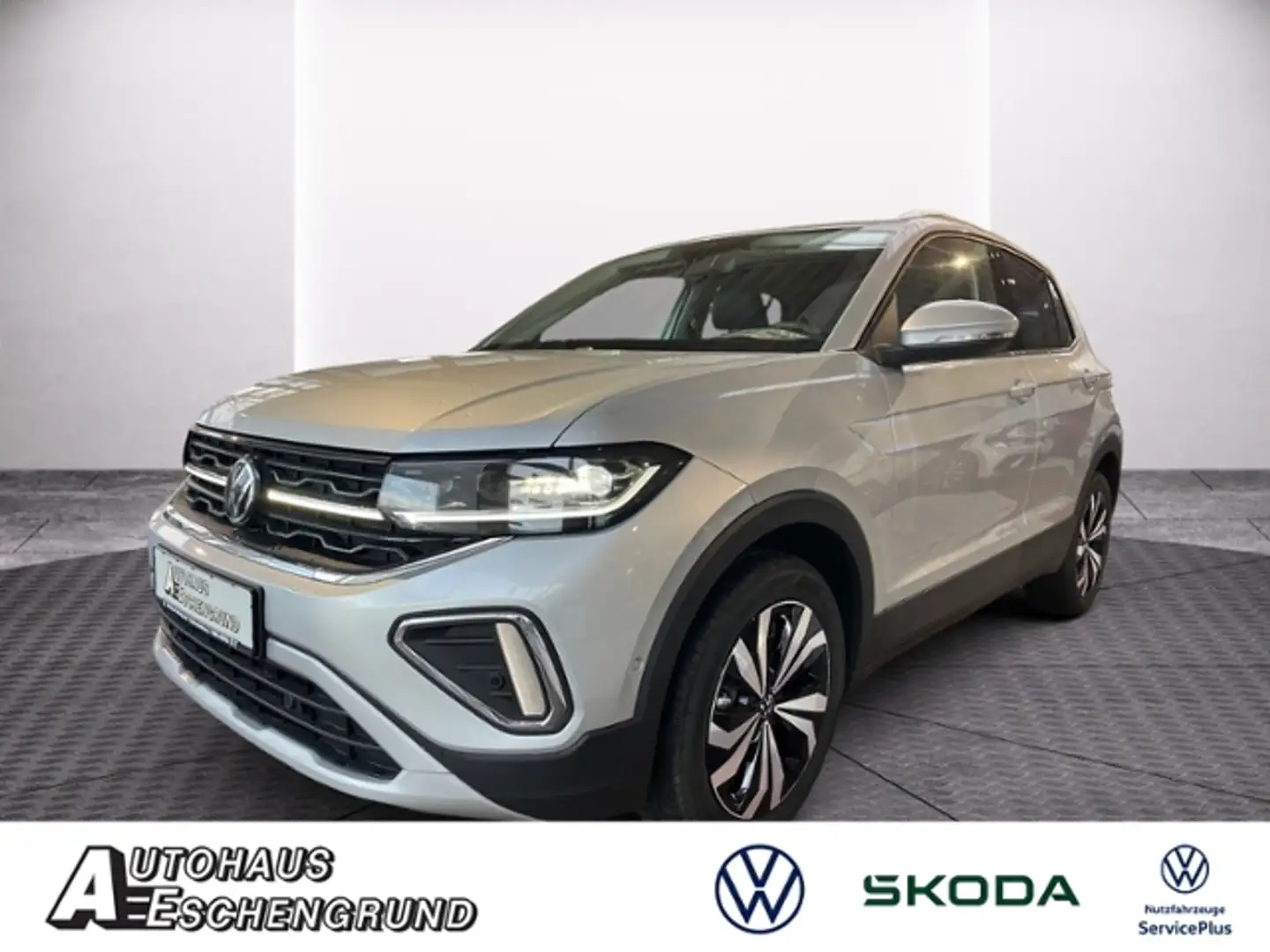 Volkswagen T-Cross 1.0 TSI DSG STYLE IQ.DRIVE Silber - 1