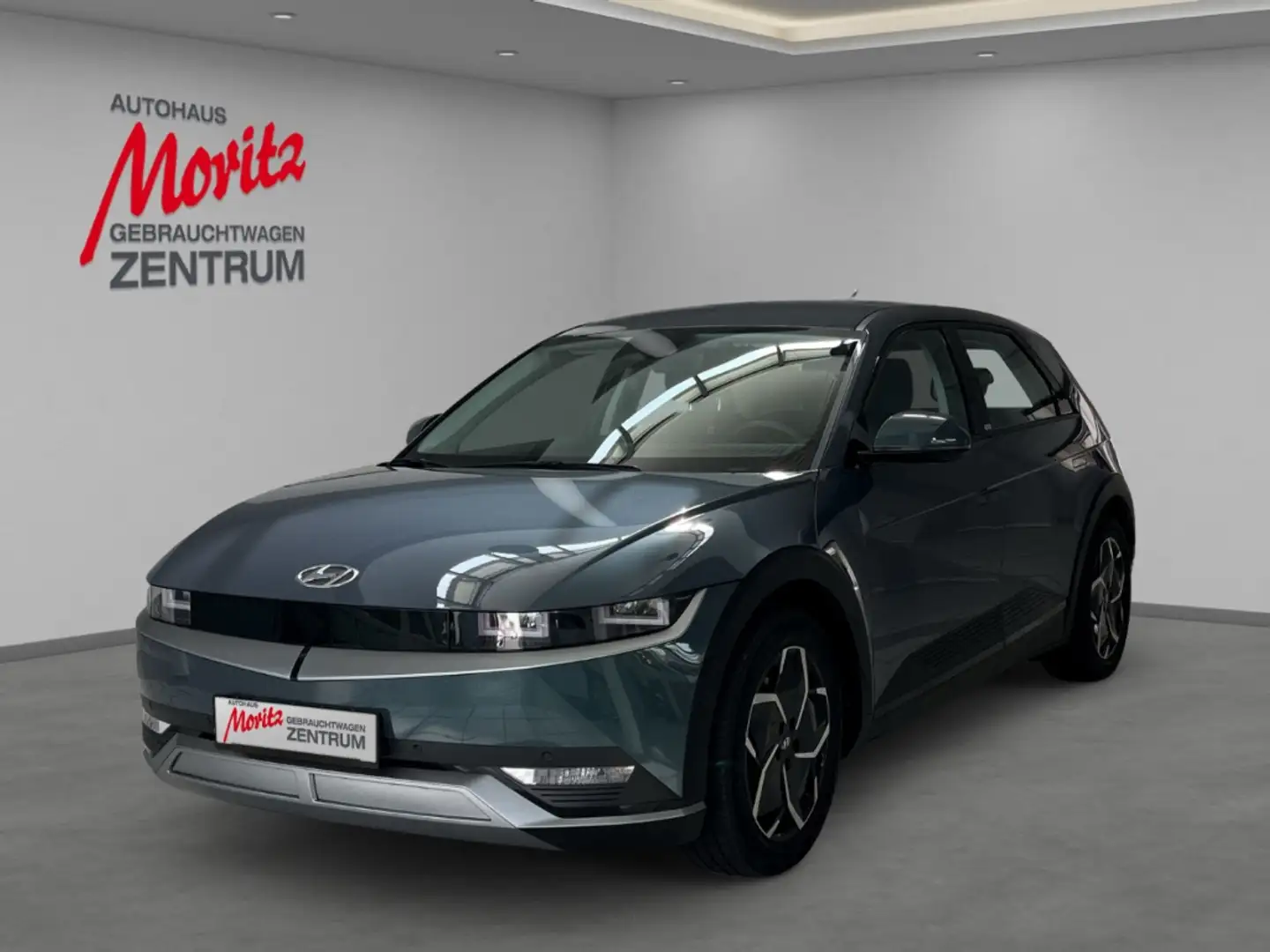 Hyundai IONIQ 5 58 kWh Dynamiq Wärmepumpe Navi LED ACC  Apple CarP Зелёный - 1
