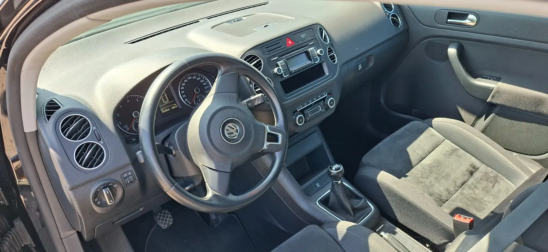 Volkswagen Golf Plus Highline , PDC , Alcantara Leder , 1 Hand ! Schwarz - 1