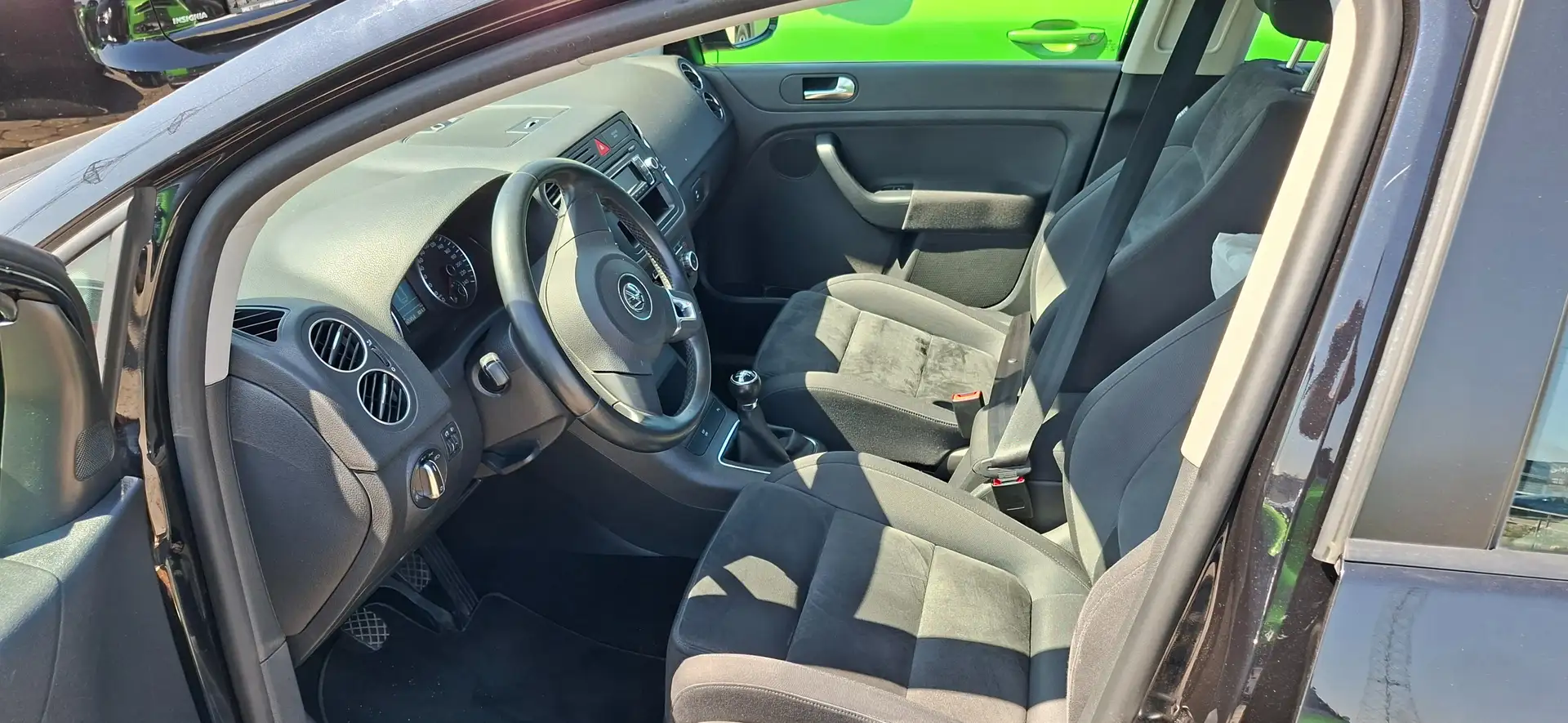 Volkswagen Golf Plus Highline , PDC , Alcantara Leder , 1 Hand ! Schwarz - 2