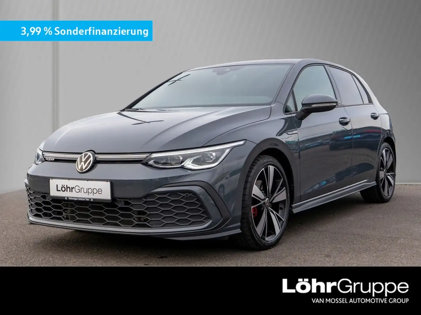 Volkswagen Golf GTD 2.0 TDI DSG IQ Light, Navi, ZGV Grau - 1