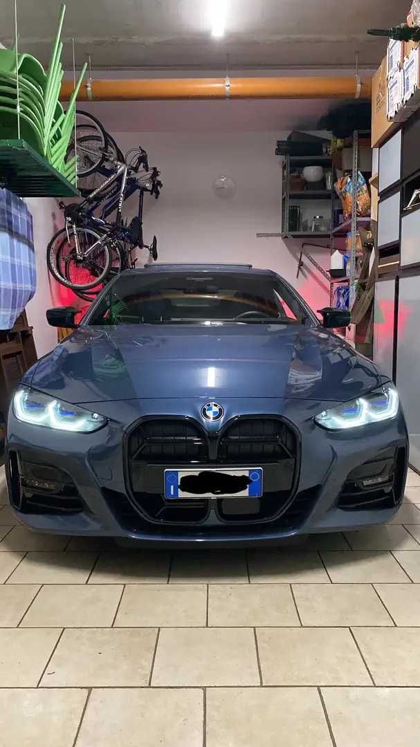 BMW 420 BMW 420i MSport PRO ESEMPLARE UNICO 1 PROPRIETARIO Blu/Azzurro - 1
