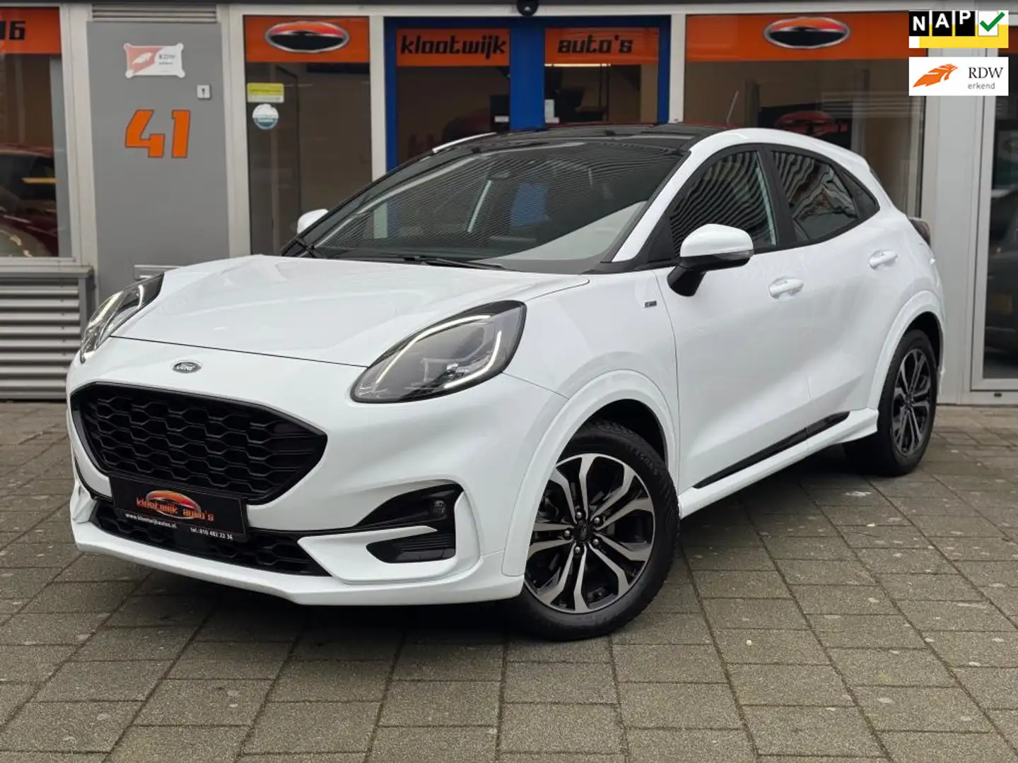 Ford Puma 1.0 EcoBoost Hybrid ST-Line X Virtual Dash Navi Cr Weiß - 1