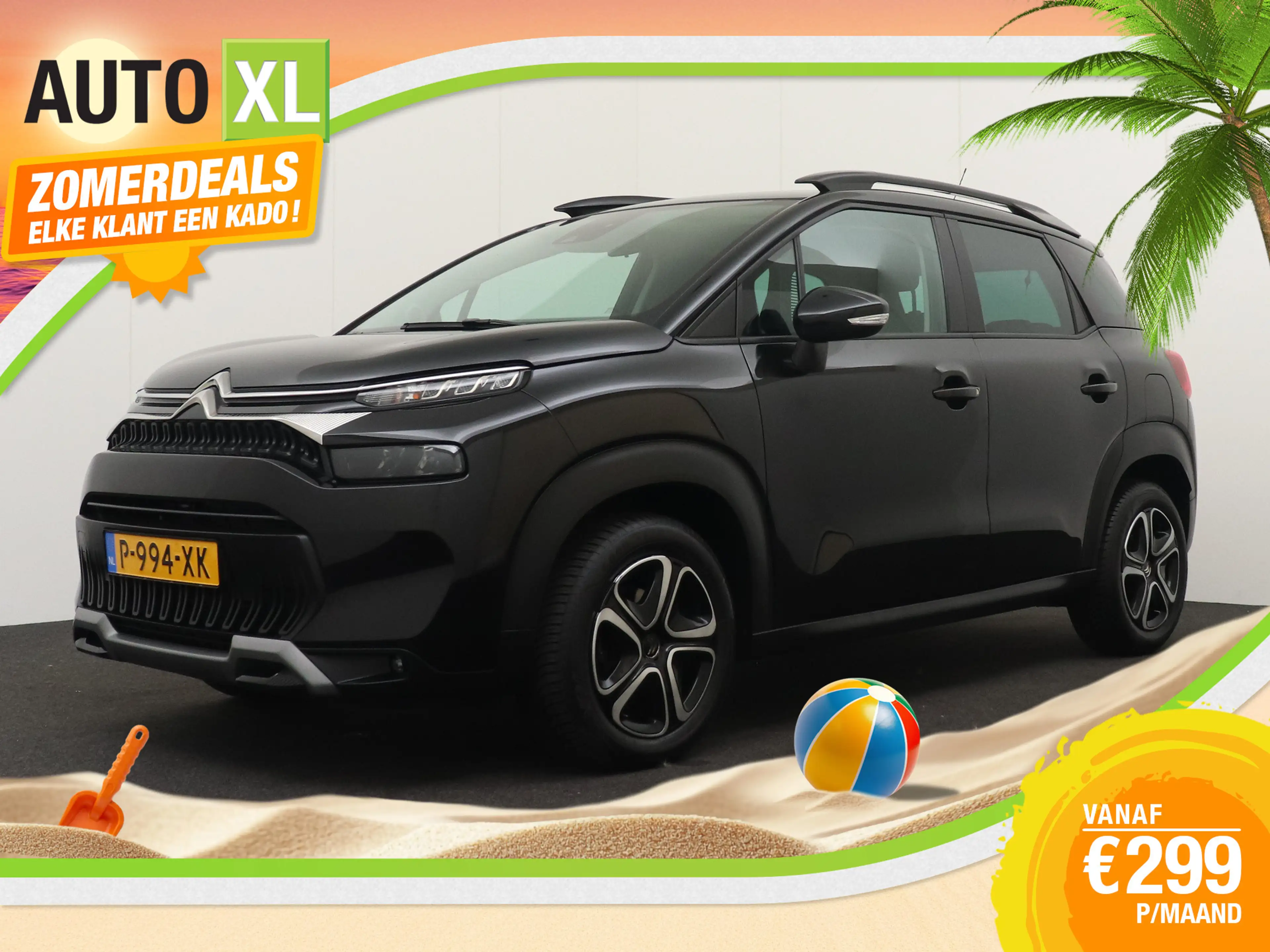 Citroen C3 Aircross 1.2T 111 PK Black-Style Navi Carplay LED Privacy G