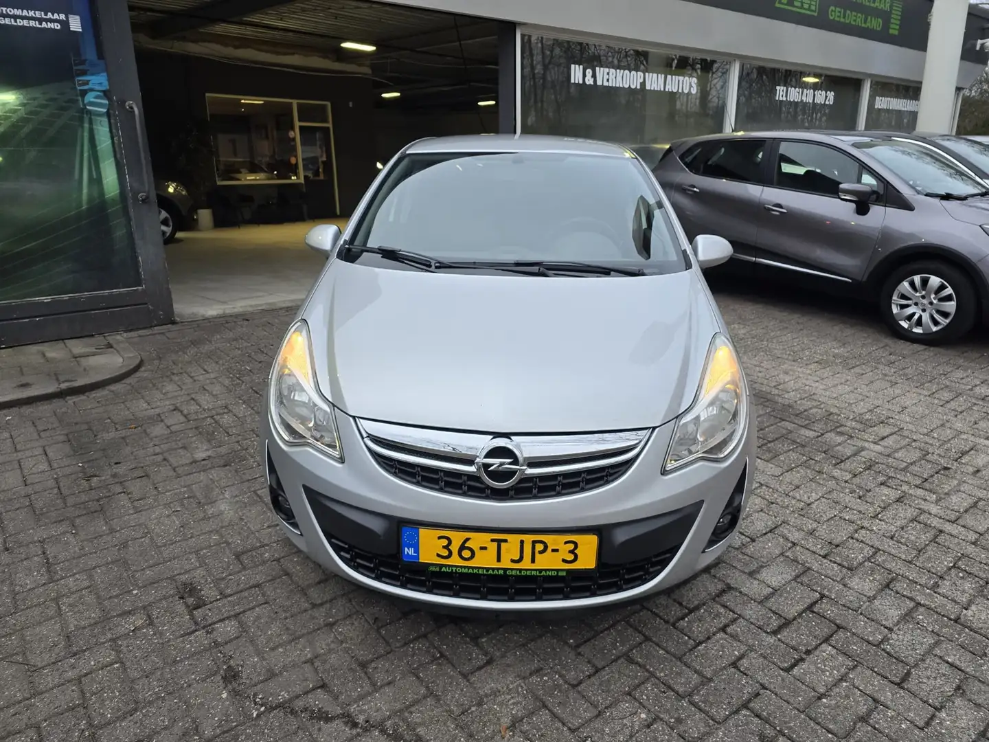 Opel Corsa 1.2-16V Cosmo | 12MND GARANTIE | AIRCO | CRUISE | Grau - 2