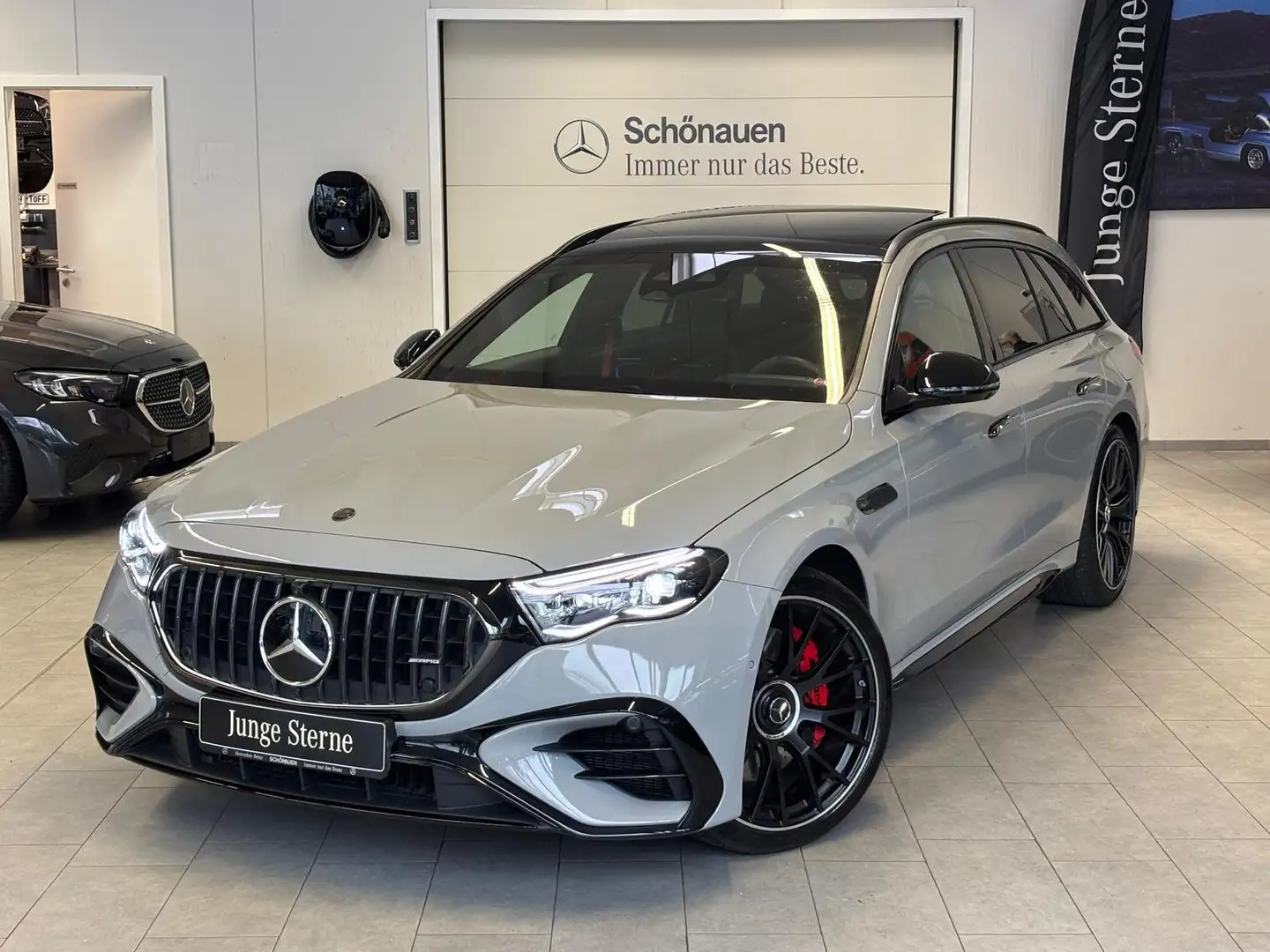 Mercedes-Benz E 53 AMG E 53 4M+ T DRIVERS+BURM4D+HUD+PANO+DISTR+AHK+360 Grau - 1