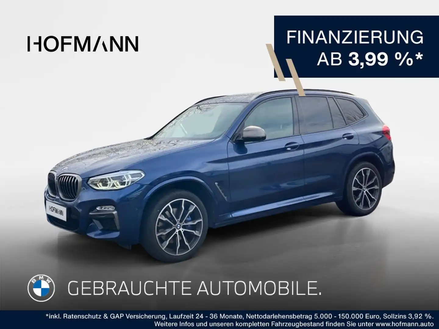 BMW X3 M M Sport Bleu - 1
